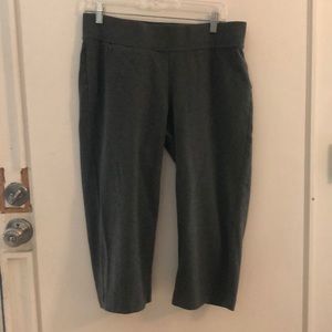 Land’s End Elastic Waist Crop Pants
